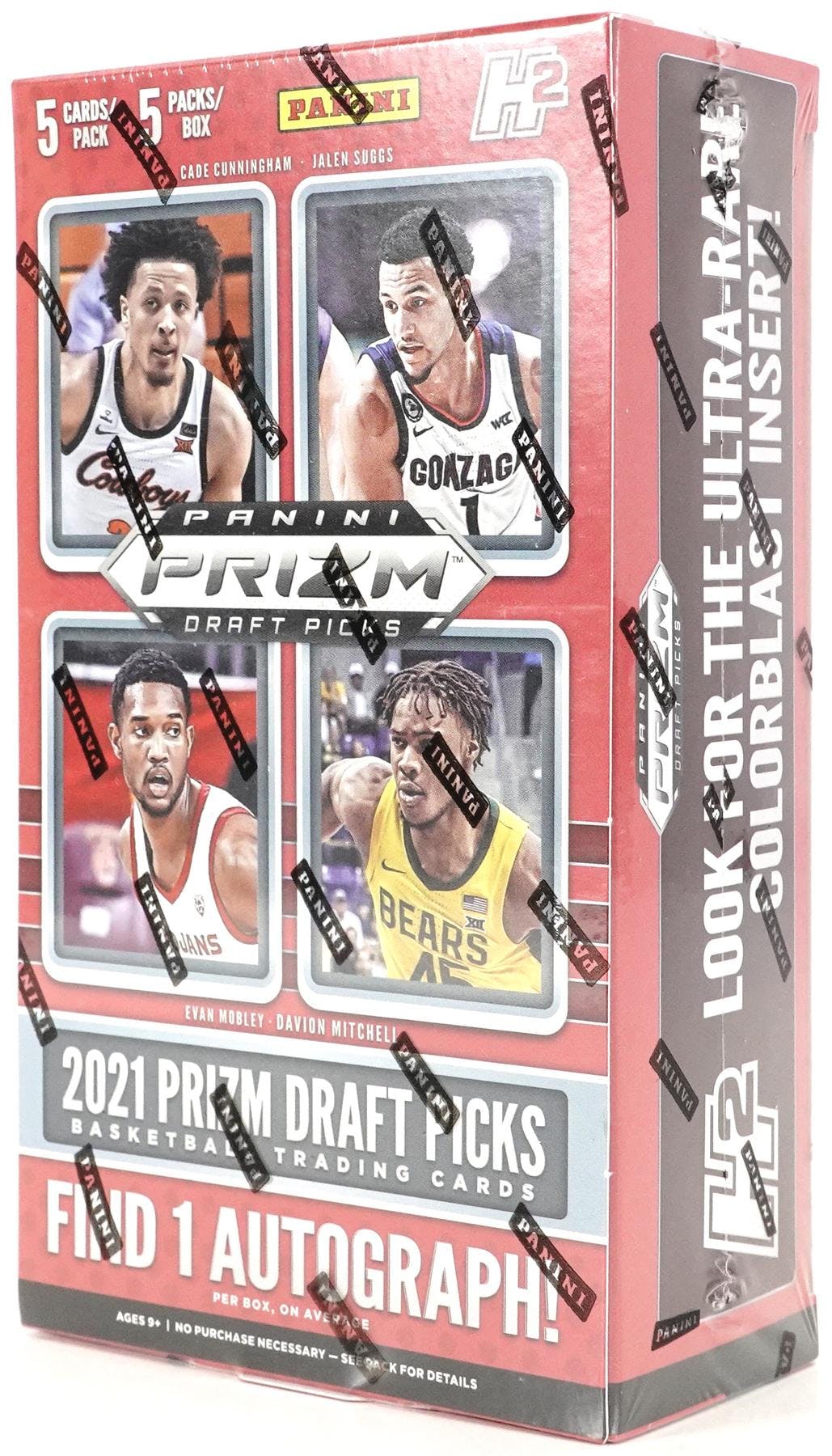 2021-22 Panini Prizm Draft Picks Basketball H2 Box