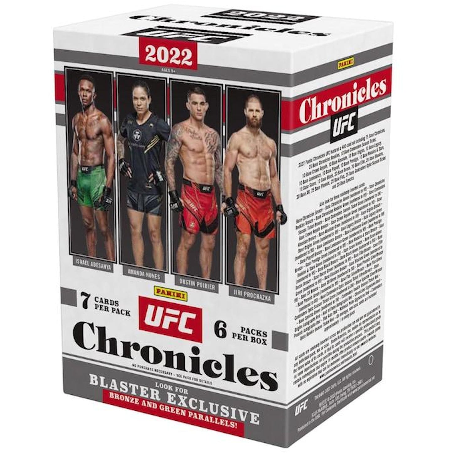 Boîte Panini Select UFC Blaster 2022