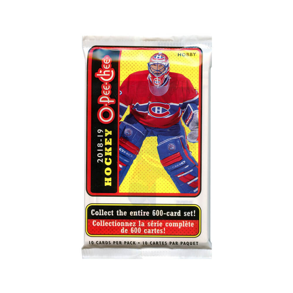 2018-19 Upper Deck O-Pee-Chee  Hockey Hobby Pack (Lot of 5)