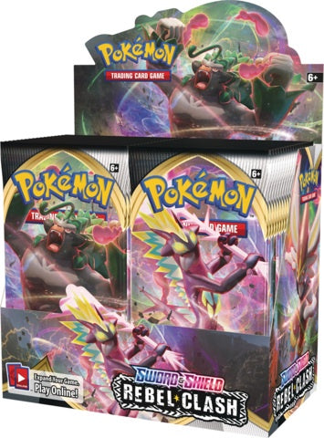 Pokemon Sword & Shield Rebel Clash Booster Box