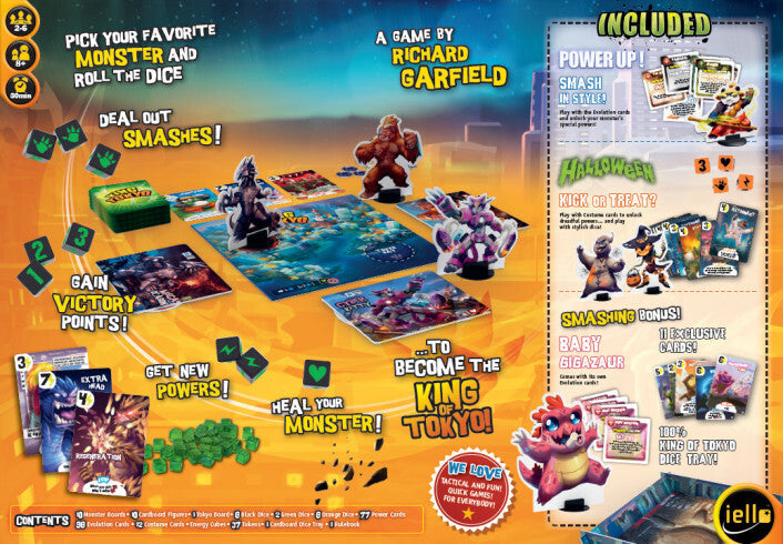 King Of Tokyo Monster Box Board Game