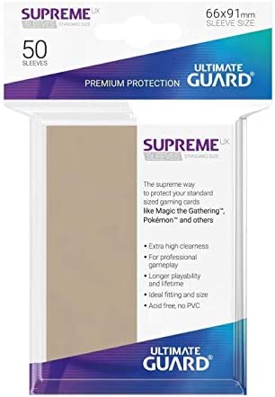 Ultimate Guard Supreme UX Standard Size Sleeves ( 66 x 91 mm)