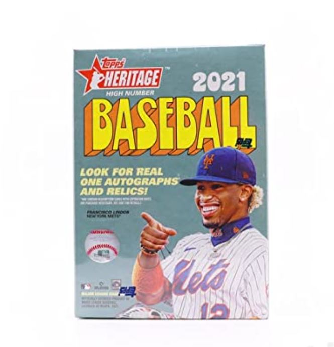 2021 Topps Heritage High Numbers Blaster Box