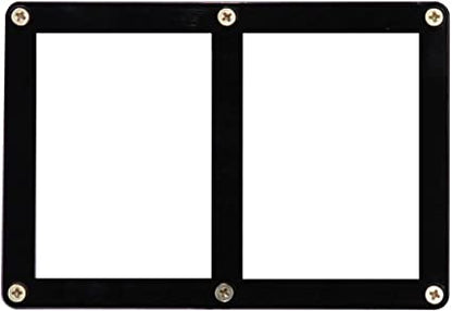 Ultra Pro Screwdown Black Frame 2-Card Holder