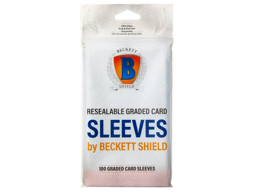 Beckett Shield Resealable Graded Card Sleeves