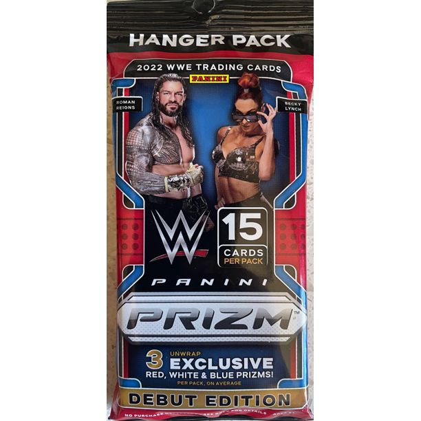 2022 Panini WWE Prizm Debut Edition Hanger Pack