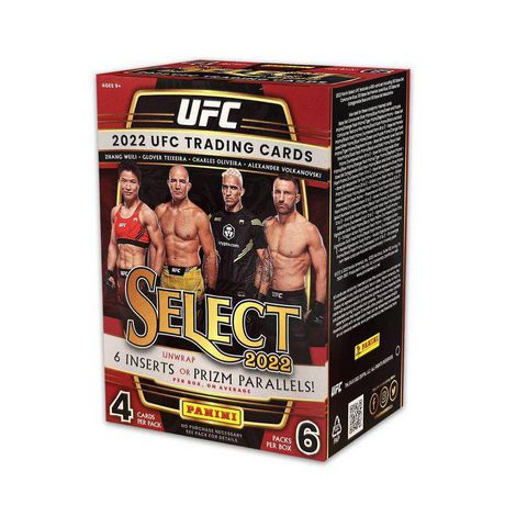 Boîte Panini Select UFC Blaster 2022