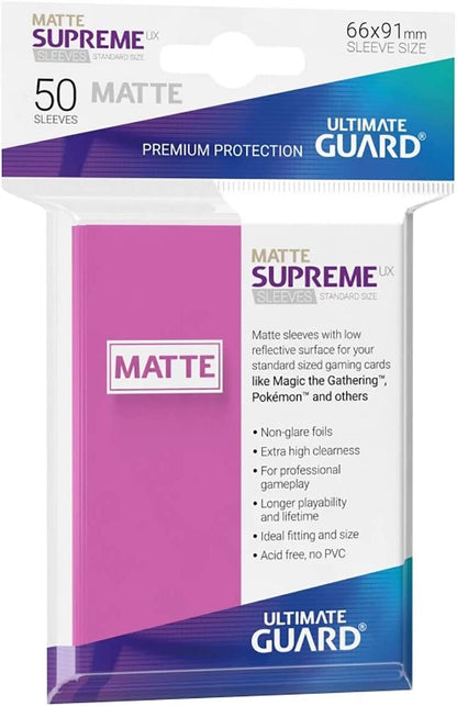 Ultimate Guard Supreme UX Standard Size Sleeves ( 66 x 91 mm)