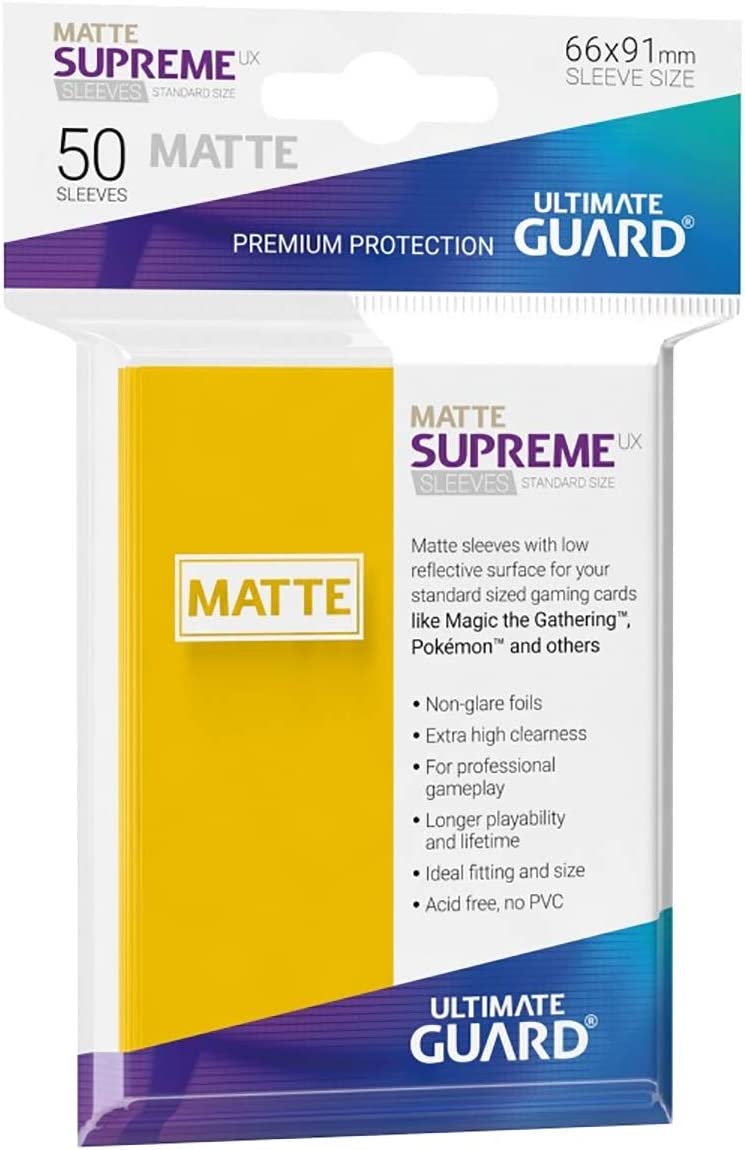 Ultimate Guard Supreme UX Standard Size Sleeves ( 66 x 91 mm)