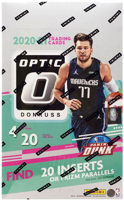 2020-21 Panini Basketball Donruss Optic Retail Box