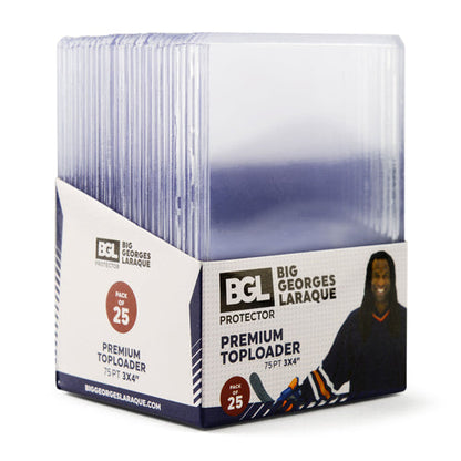 BGL Premium Toploaders 3"X4"