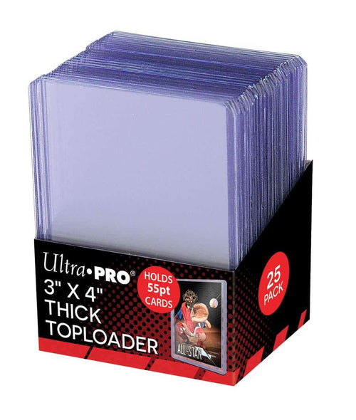 Ultra Pro 3" X 4" 55PT Thick Toploaders