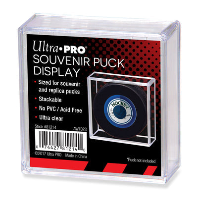 Ultra Pro Square Souvenir Puck Holder (Lot of 2)