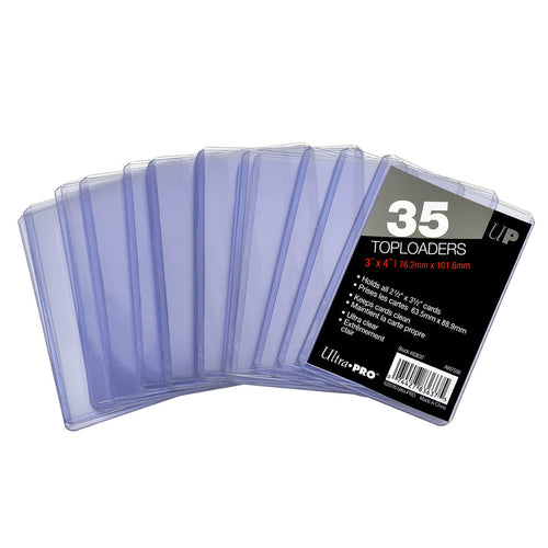 Ultra PRO Sports Trading Card Card Sleeves Resealable 25 Ultra Pro Regular 3" X 4" Top Loaders + Sleeves - Fast Shipping, Fits Pokemon Cards 25 Pack Card Sleeves And Loaders Ultra PRO Sports Trading Card Card Sleeves Resealable 25 Ultra Pro Regular 3" X 4" Top Loaders + Sleeves - Fast Shipping, Fits Pokemon Cards 25 Pack Card Sleeves And Loaders