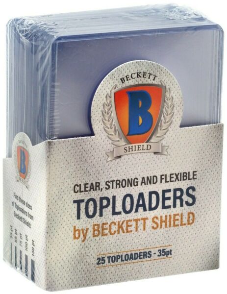 Beckett Shield Toploader 35pt (25ct Pack) - Lot of 2