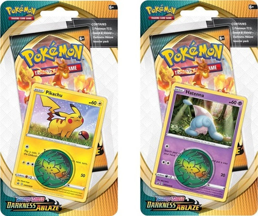 Pokemon Darkness Ablaze Checklane Blister Pack