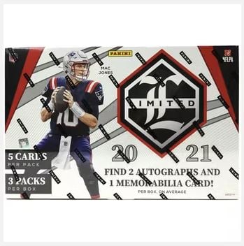 2021 Panini Limited NFL Football Hobby Box