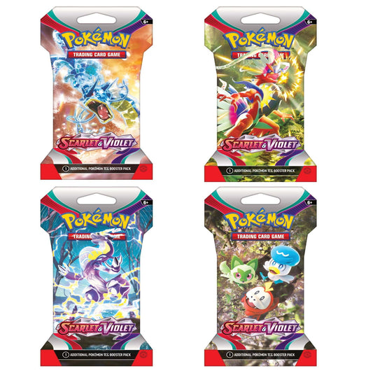 Pokemon Scarlet & Violet Sleeved Booster Packs