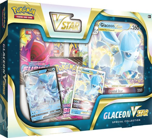 Pokemon Glaceon/ Leafeon Vstar Special Collection Box
