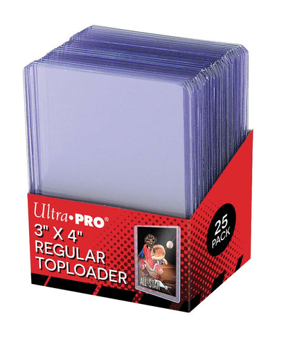 Ultra Pro Regular Toploaders 3" x 4" (Lot of 2)