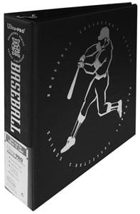 Ultra Pro 3" Top Dog Baseball Black Binder