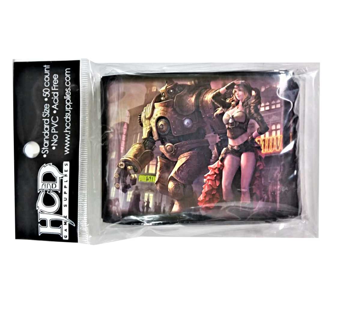 HCD Standard Size (66mm x 91mm) 50Ct Sleeves Pack Shikdar Trading HCD Standard Size (66mm x 91mm) 50Ct Sleeves Pack Shikdar Trading