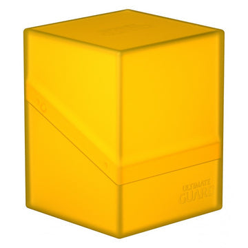 Ultimate Guard Boulder  Amber 100+ Rigid Deck Box