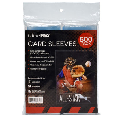 Ultra Pro Card Regular/ Penny Sleeves Retail Pack (500ct Pack)