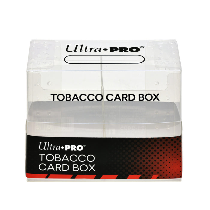 Ultra Pro Tobacco Size Card Clear Storage Box