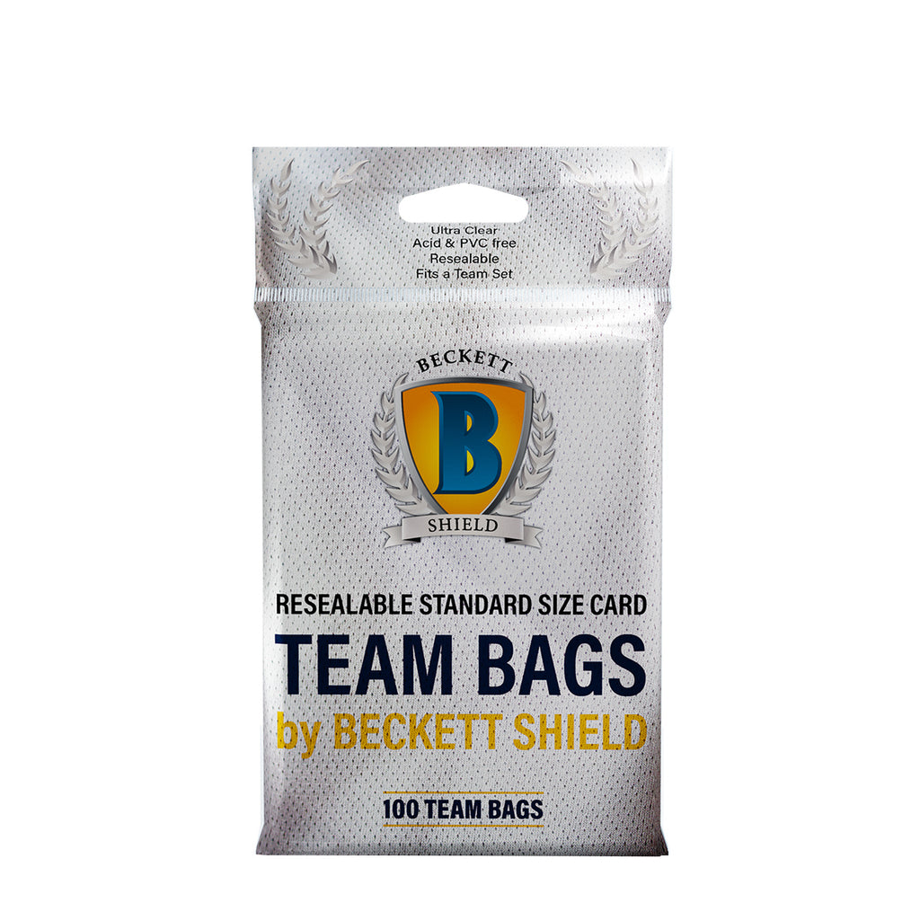 Beckett Shield Resealable Team Bags (Lot of 2)