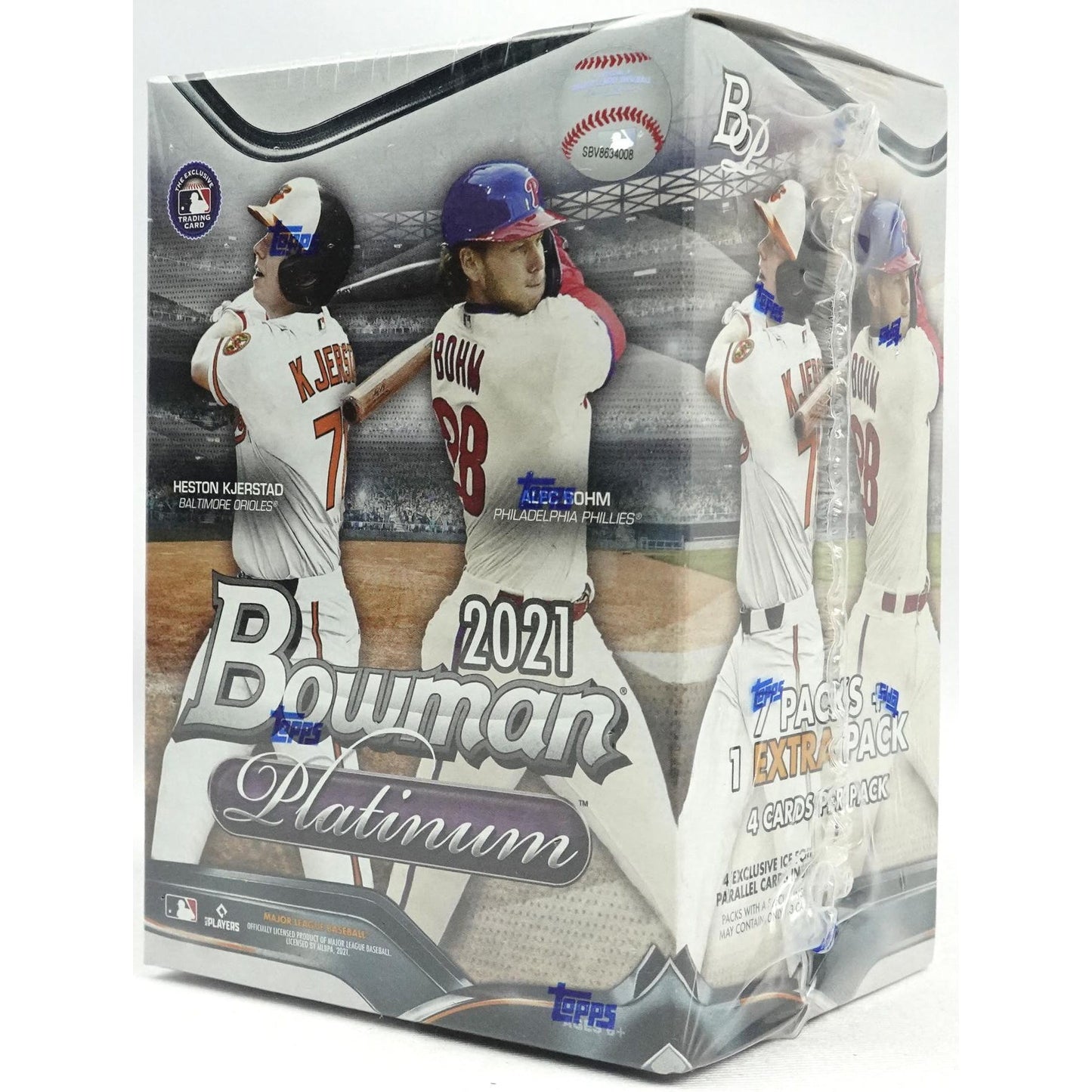 2021 Topps Gallery Baseball 7-Pack Blaster Box