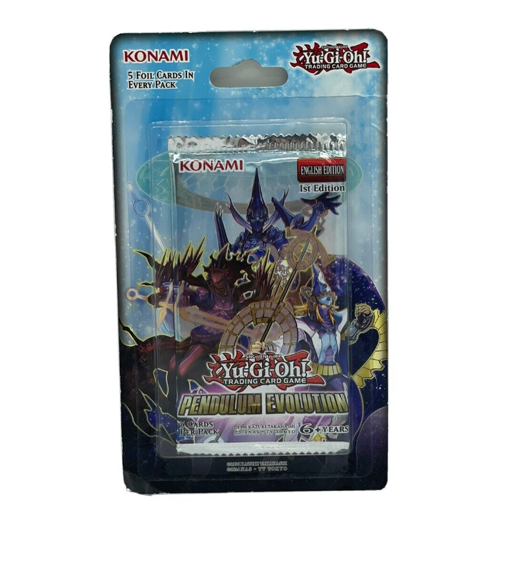 Yu Gi Oh! Pendulum Evolution 1st Edition English Blister Pack - Lot of 2