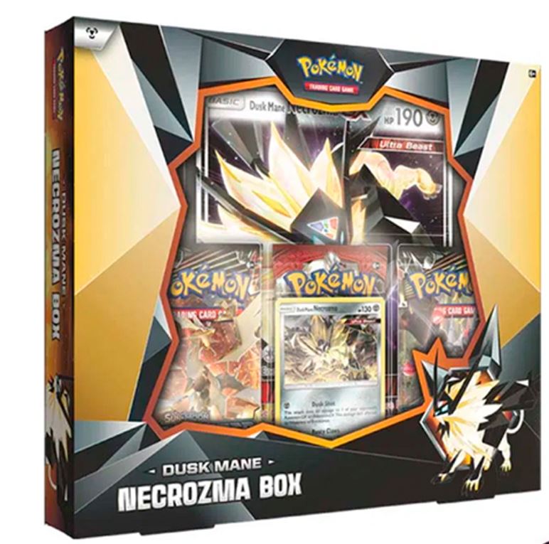 Pokemon Dusk Mane/ Dawn Wings Necrozma Collection Box