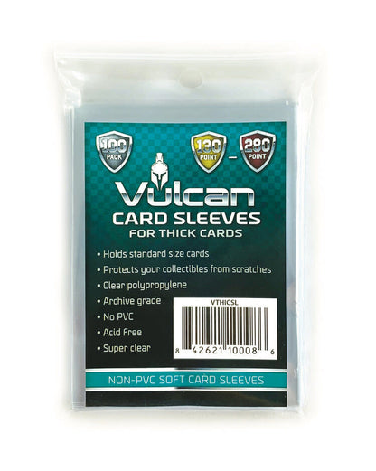 Vulcan Shield Soft Sleeves for Thick Cards (Lot of 2)