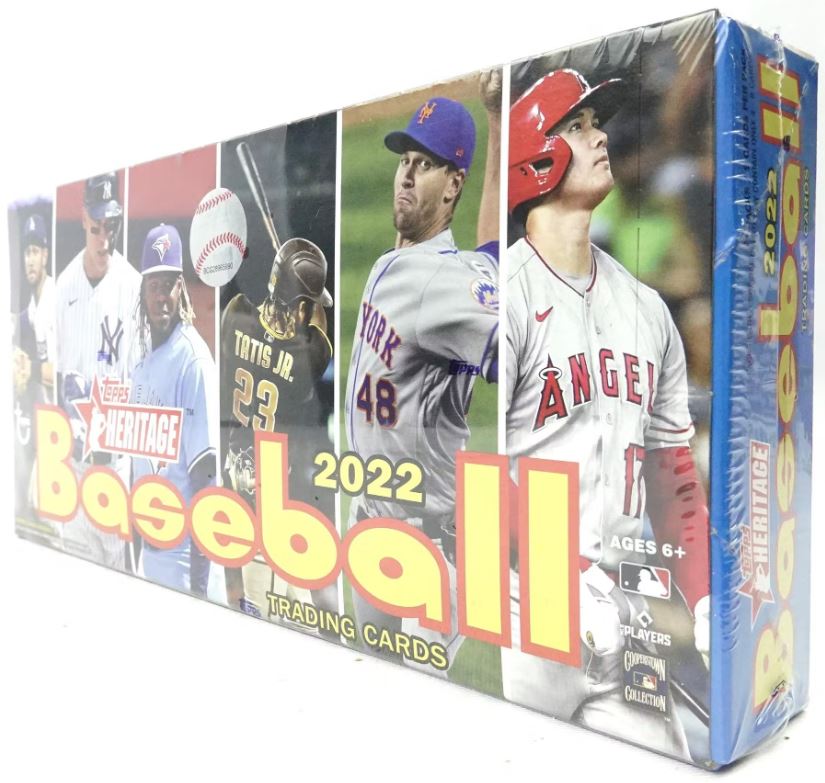 2022 Topps Heritage Baseball Hobby Box