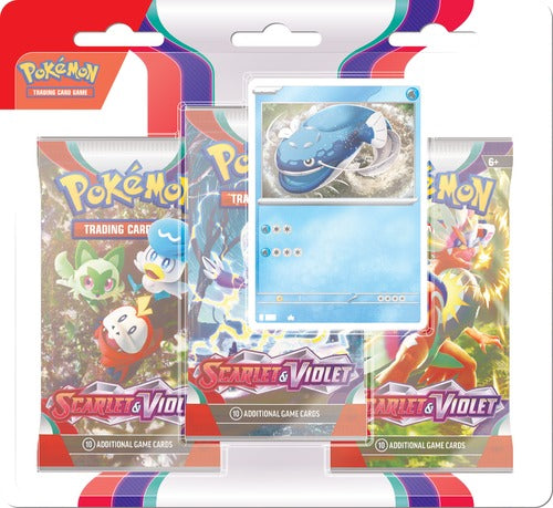 Pokemon Scarlet and Violet 3 Pack Blister (Arcanine/ Dondozo)