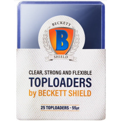 Beckett Shield Toploader 55pt (25ct Pack)