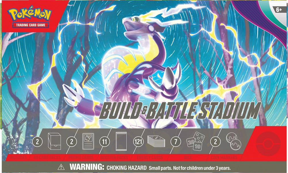 Pokemon Scarlet & Violet Build & Battle Stadium Box