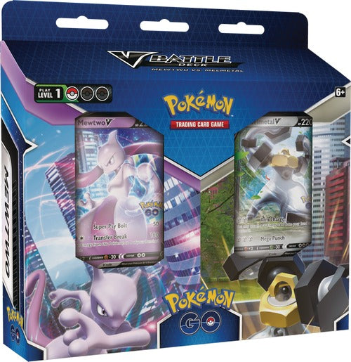 Pokemon Go V Battle Deck (Mewtwo vs Melmetal)