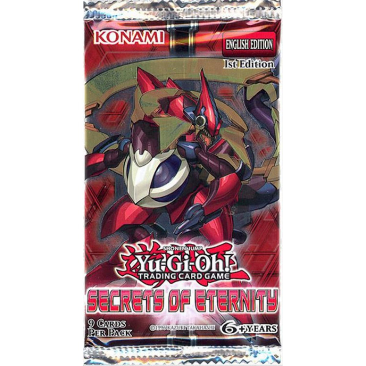 Yu Gi Oh! Secrets of Eternity 1st Edition Booster Pack (Lot of 2 Packs)