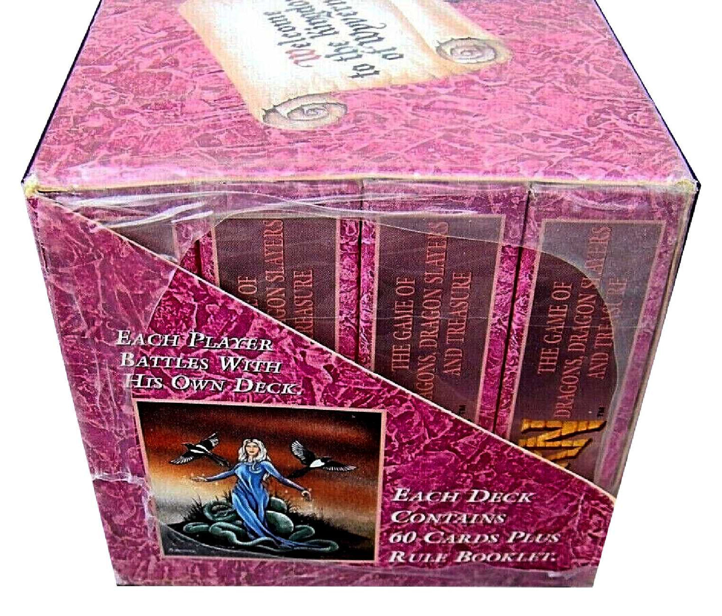 1995 Wyvern Kingdom Limited Edition Starter Deck Display Box