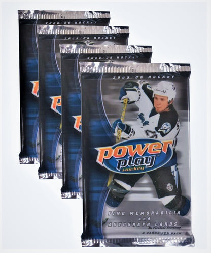 2005-06 Upper Deck Power Play Hockey Pack (Lot of 4)