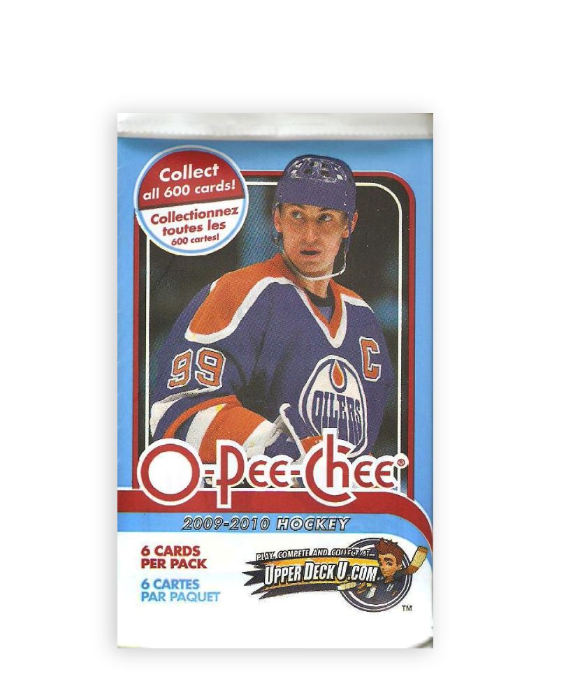 2009-10 Upper Deck O-Pee-Chee NHL Hockey Retail Pack (Lot of 5)