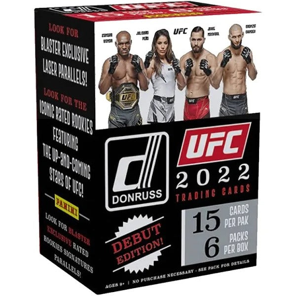 2022 Panini Donruss UFC Debut Edition Blaster Box