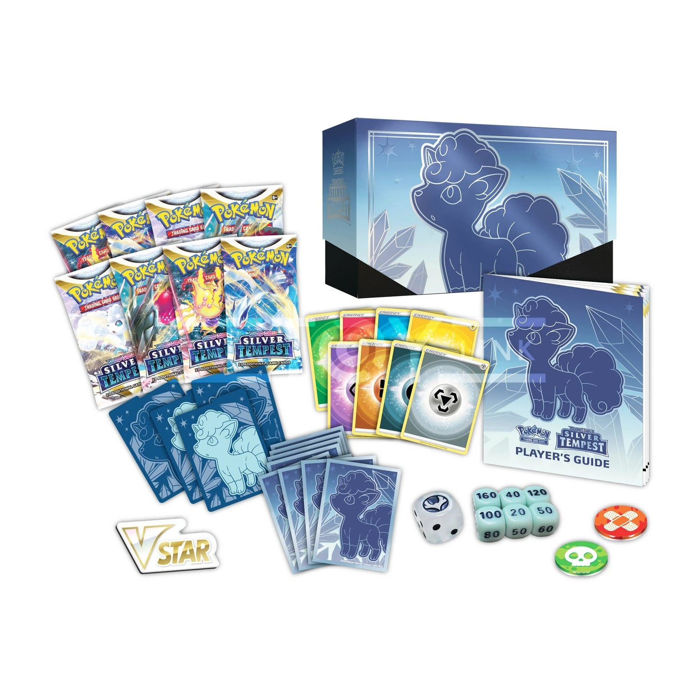 Pokemon Sword & Shield Silver Tempest Elite Trainer Box