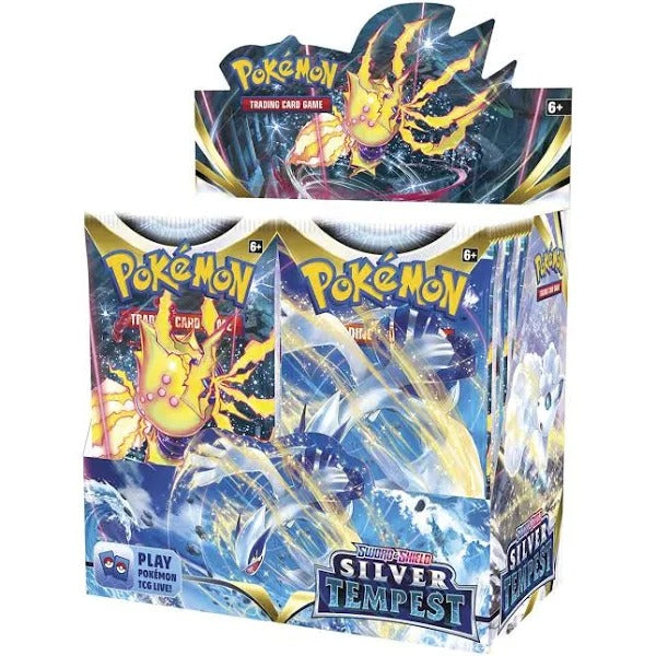 Pokemon Sword & Shield Silver Tempest Booster Box