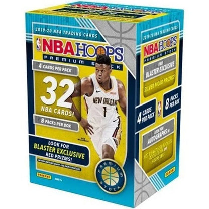 2019-20 Panini Hoops Premium Stock Basketball Blaster Box