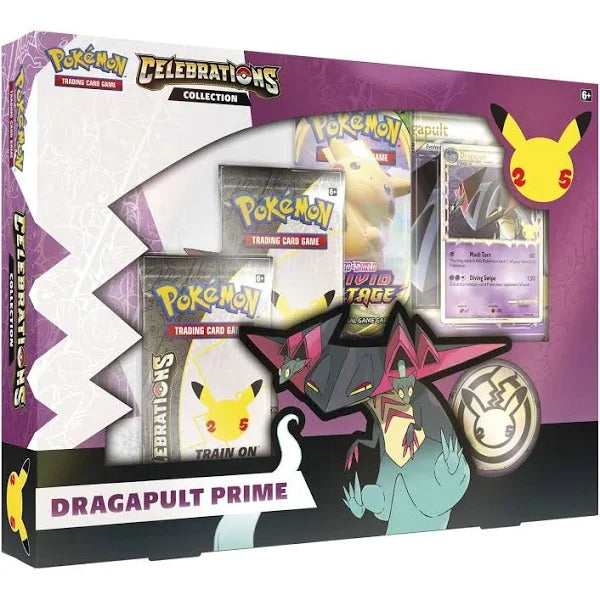 Pokemon Celebrations Dragapult Prime Box