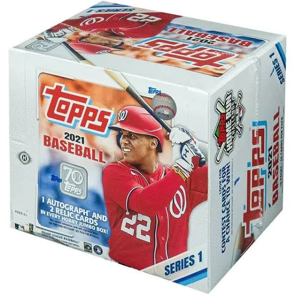 2021 Topps Series 1 Baseball Jumbo Box