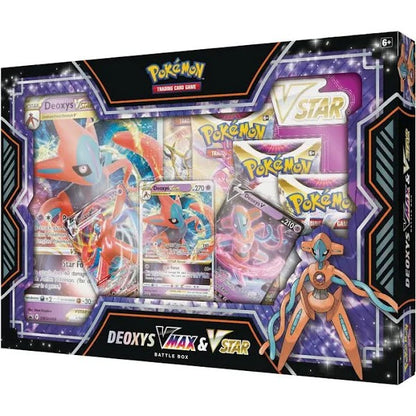 Pokemon Zeraora/Deoxys VMAX & VSTAR Battle Box